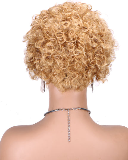 Pixie Cut Wig 13*1 lace part ---JK2016---T1B/27#---buy 1 get 2