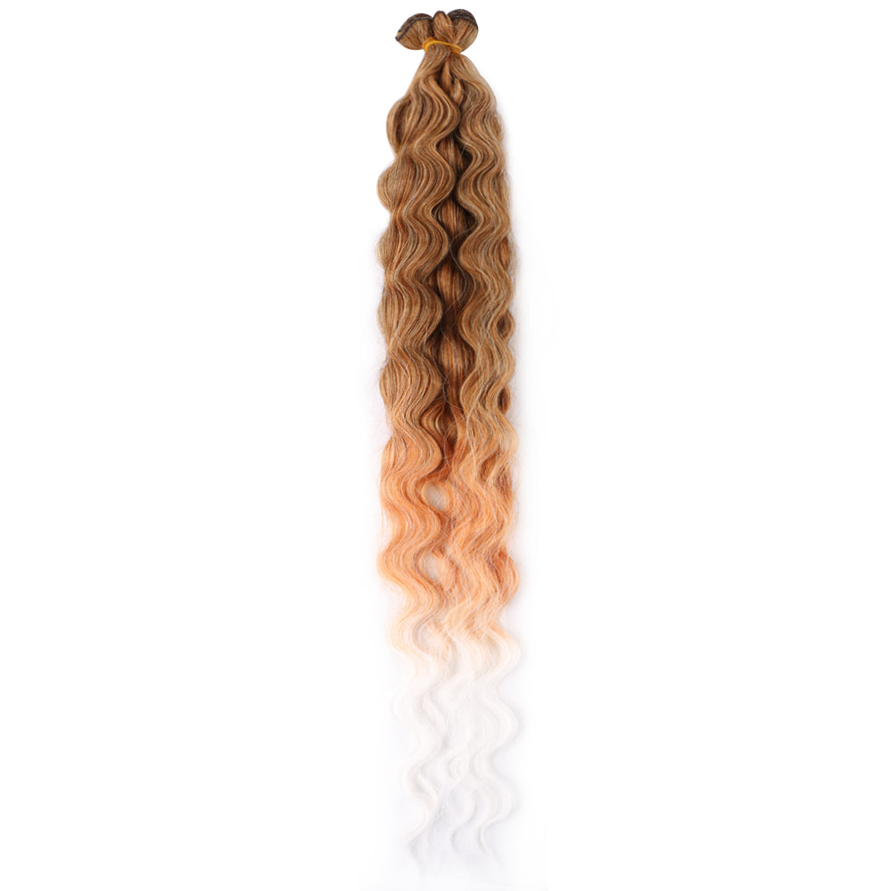 Fiber body wave Six Piece Set Hair weft-3