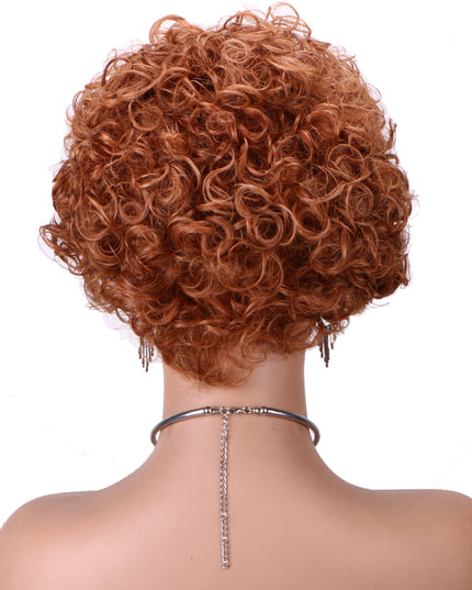 Pixie Cut Wig 13*1 lace part ---JK2016---T1B/30#---buy 1 get 2