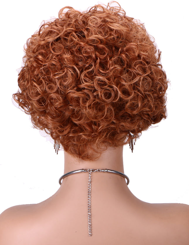 Pixie Cut Wig 13*1 lace part ---JK2016---T1B/30#---buy 1 get 2