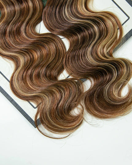 body wave P4/30/613 color 15A human hair bulk for braiding