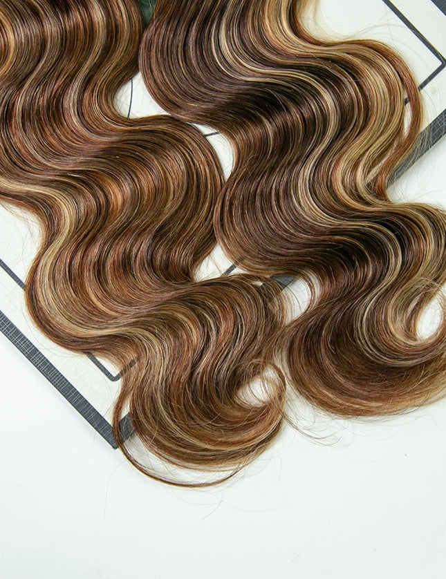 body wave P4/30/613 color 15A human hair bulk for braiding