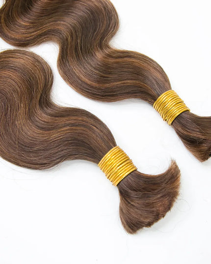 Body wave P4/30 color 15A human hair bulk for braiding