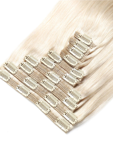remy clip hair extensions----#66