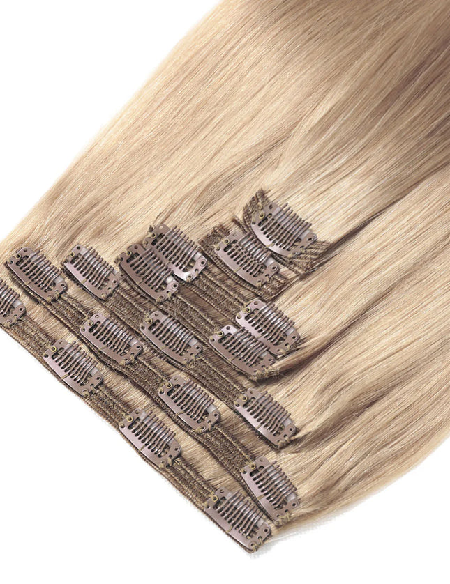 remy clip hair extensions----#67