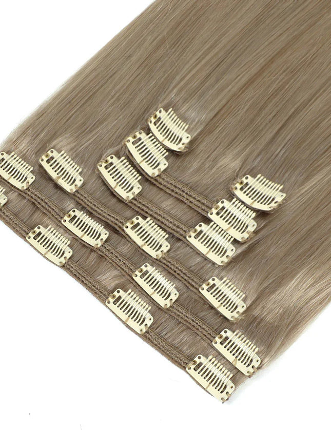 remy clip hair extensions----#68