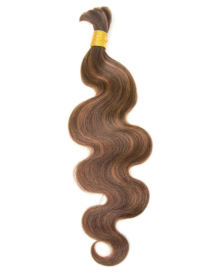 Body wave P4/30 color 15A human hair bulk for braiding