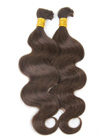 Body wave #4 color 15A human hair bulk for braiding