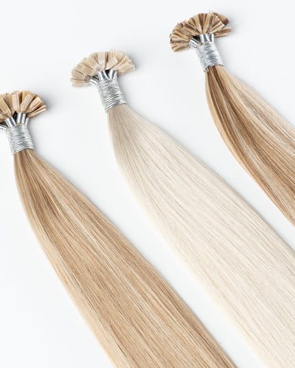 Flat tip hair extensions- 001
