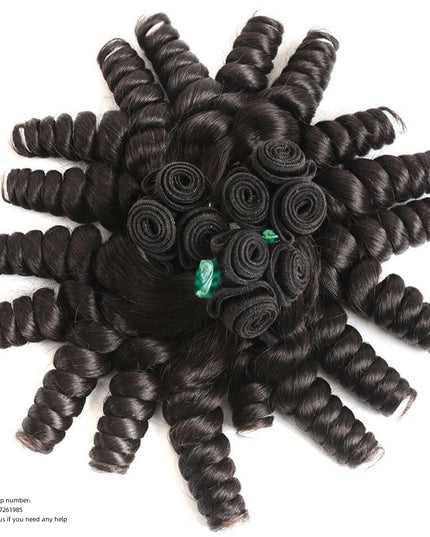 Funmi Loose Wave Premium Donor Virgin Hair Bundle Double drown 1PC