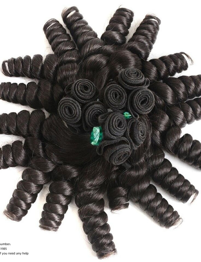 Funmi Loose Wave Premium Donor Virgin Hair Bundle Double drown 1PC