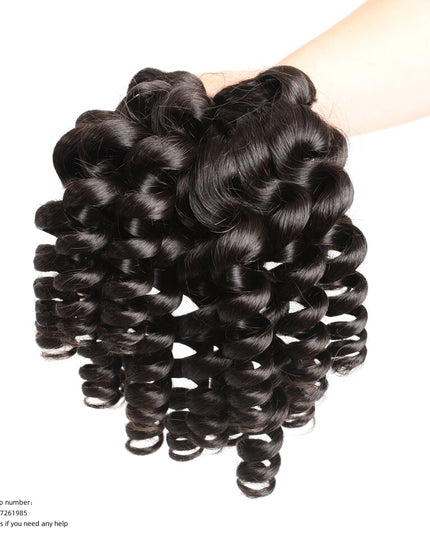 Funmi Loose Wave Premium Donor Virgin Hair Bundle Double drown 1PC
