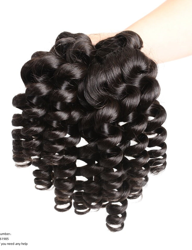 Funmi Loose Wave Premium Donor Virgin Hair Bundle Double drown 1PC