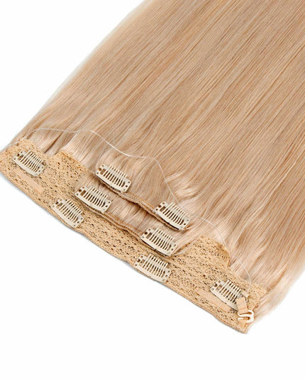 Halo remy clip hair extensions---#613