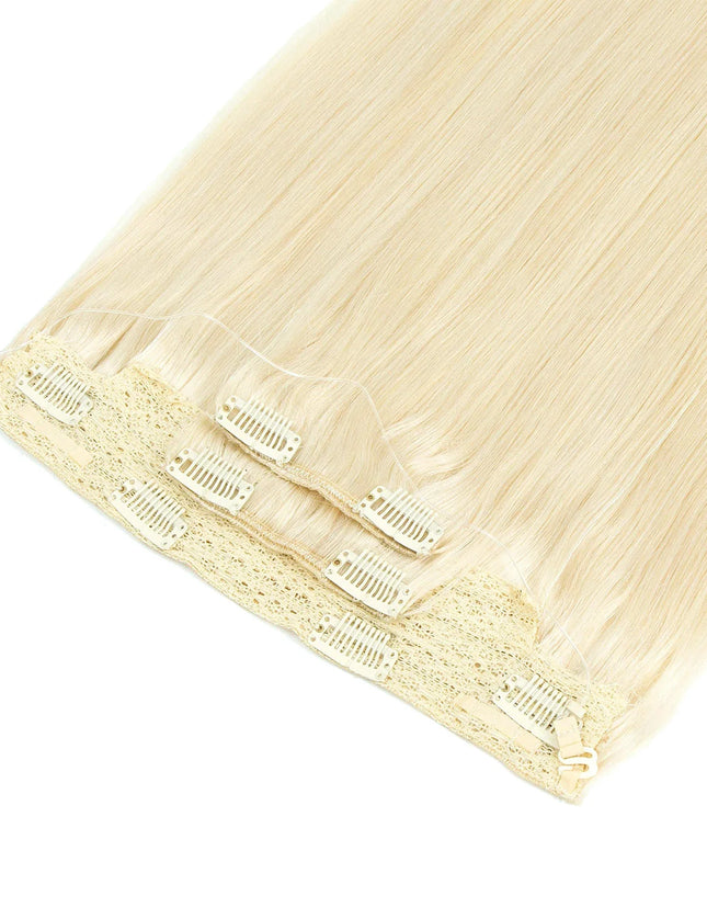 Halo remy clip hair extensions---#613