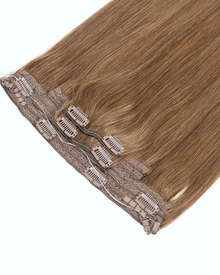 Halo remy clip hair extensions---#9