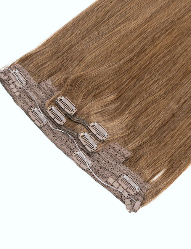 Halo remy clip hair extensions---#9