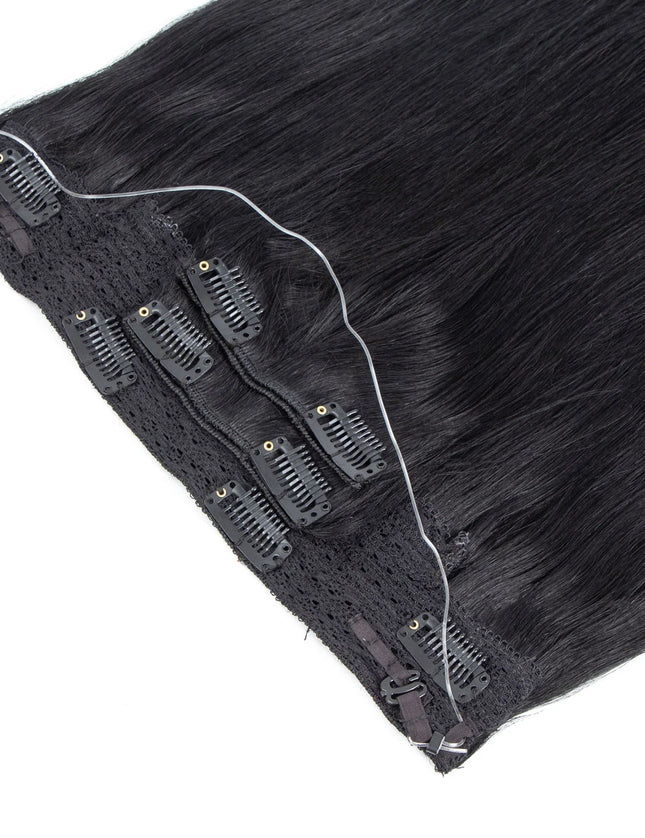 Halo remy clip hair extensions---#1