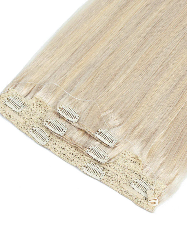 Halo remy clip hair extensions---#60