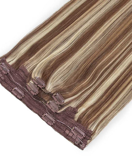 Halo remy clip hair extensions---#620