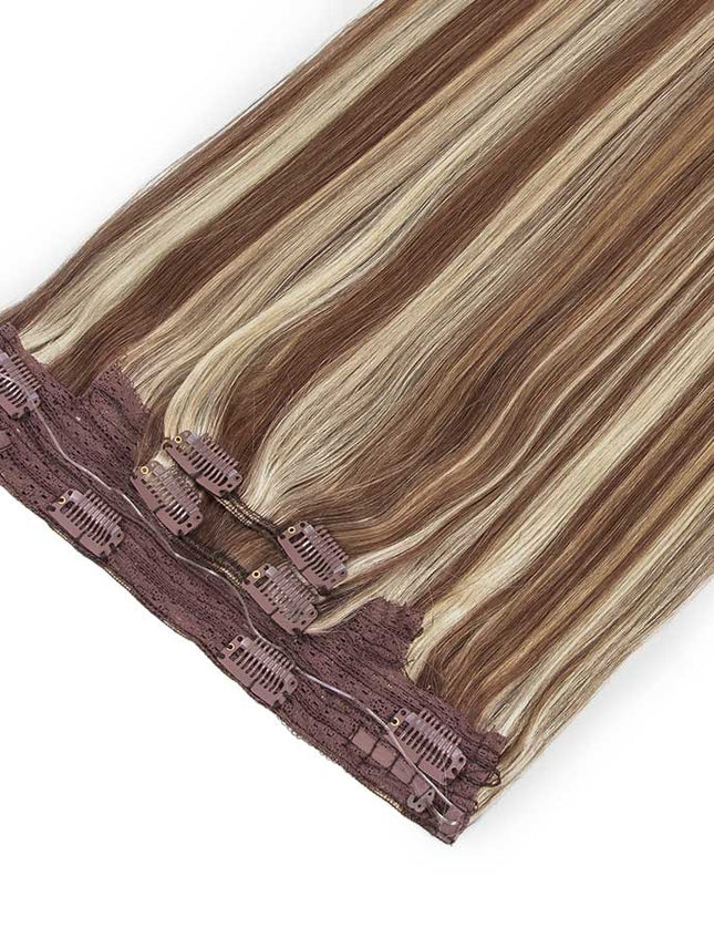 Halo remy clip hair extensions---#620