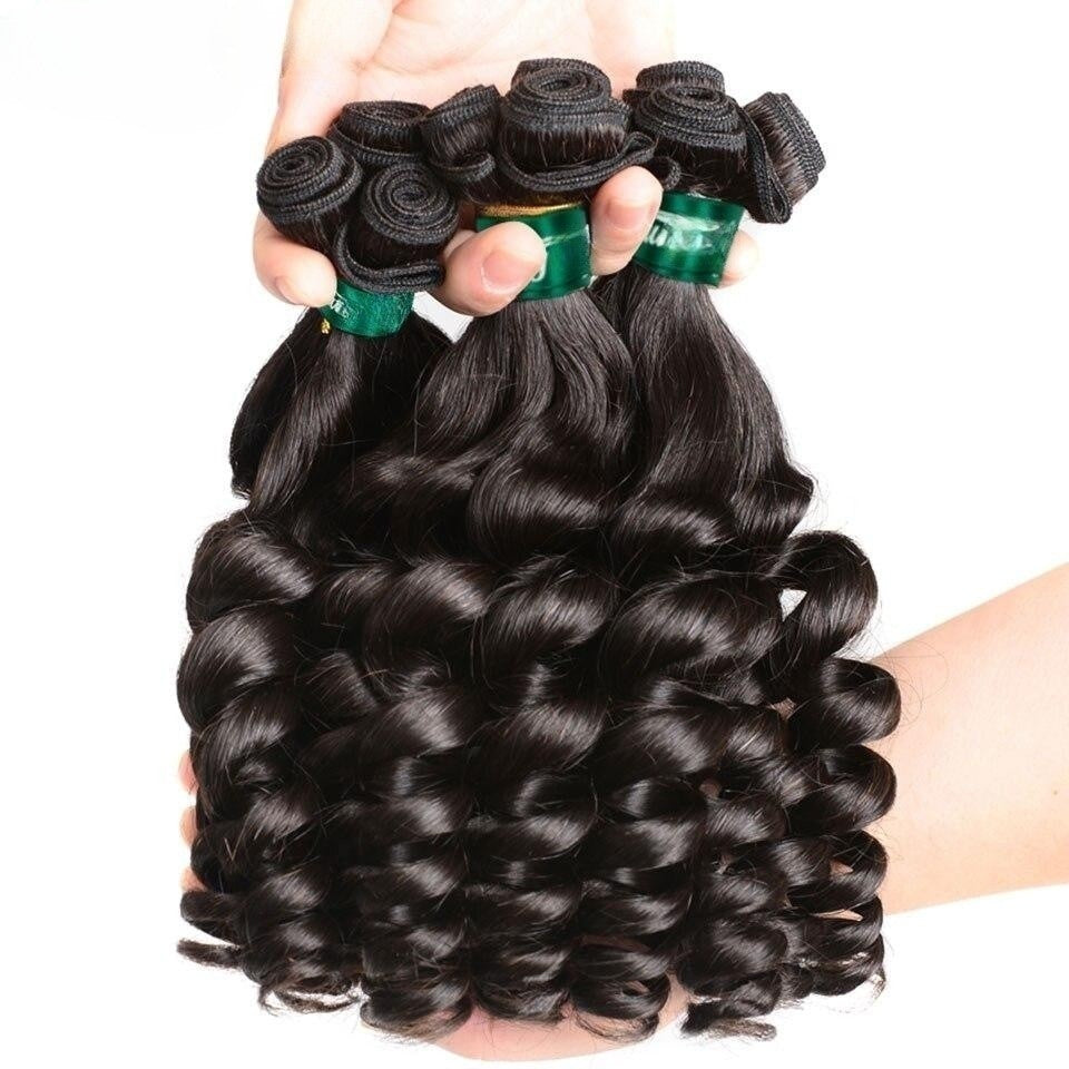 Funmi Loose Wave Premium Donor Virgin Hair Bundle Double drown 1PC