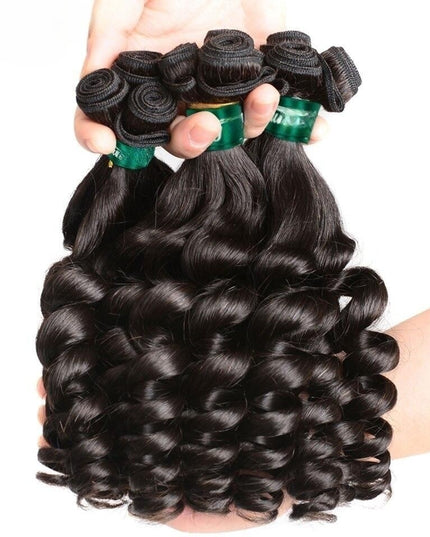 Funmi Loose Wave Premium Donor Virgin Hair Bundle Double drown 1PC