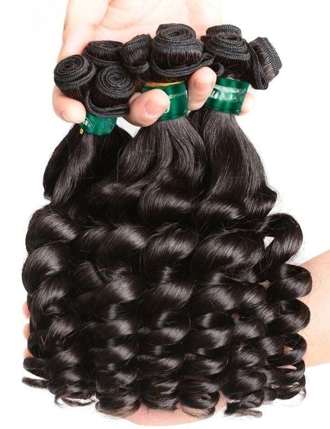 Funmi Loose Wave Premium Donor Virgin Hair Bundle Double drown 1PC