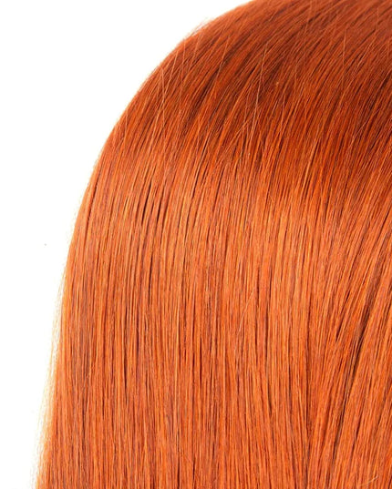Ginger color straight  Virgin human Hair bundles 1 pc