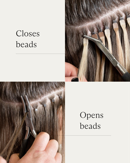 Multi Method Hair extension pliers