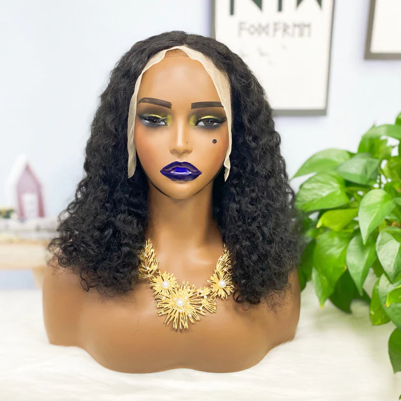 IC wave, natural black 13x4 Lace Frontal 100% Virgin Human Hair Transparent  LACE Wig 180% density