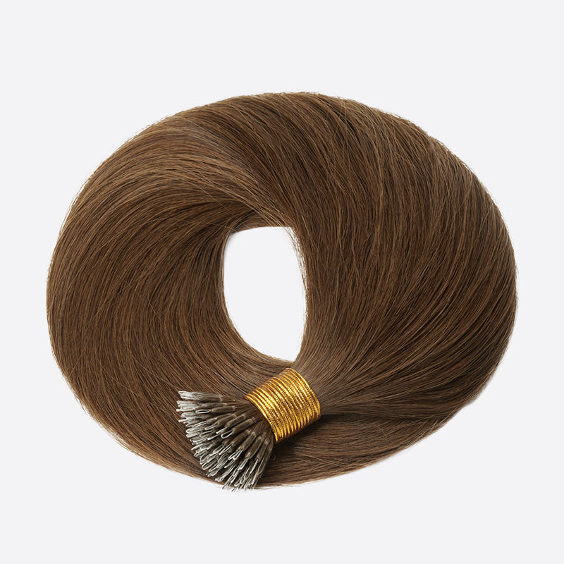 Nano ring hair extensions--- Color  5685