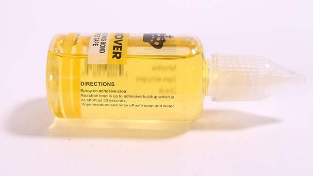 Hair tape remover hair glue remover