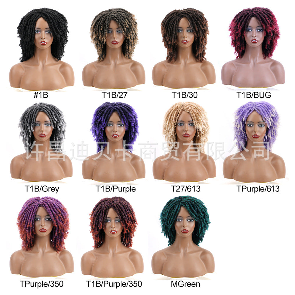 Dirty Braid wig, Hollow Roll-black
