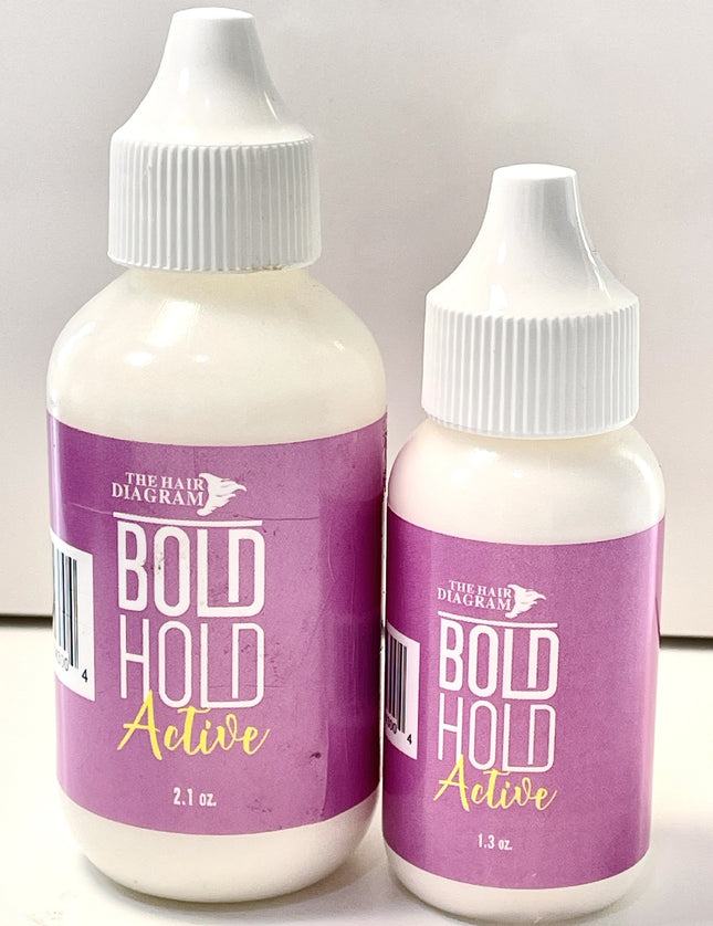 Bold Hold Active Reloaded - Strong Glue for Lace Front Wigs - Non Toxic - No Odor or Latex
