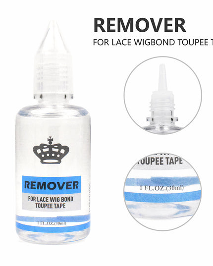 Hair tape remover hair glue remover
