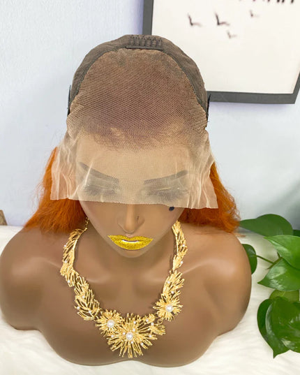 Body wave #4/350 lace Frontal 13x4，180% density Virgin Human Hair Wig 15A