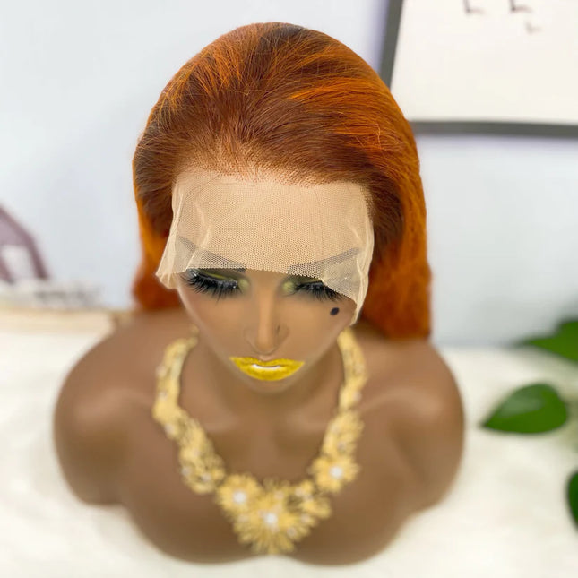 Body wave #4/350 lace Frontal 13x4，180% density Virgin Human Hair Wig 15A