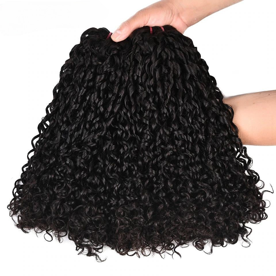 Funmi pixie curl Premium Donor Virgin Hair Bundle Double drown 1PC