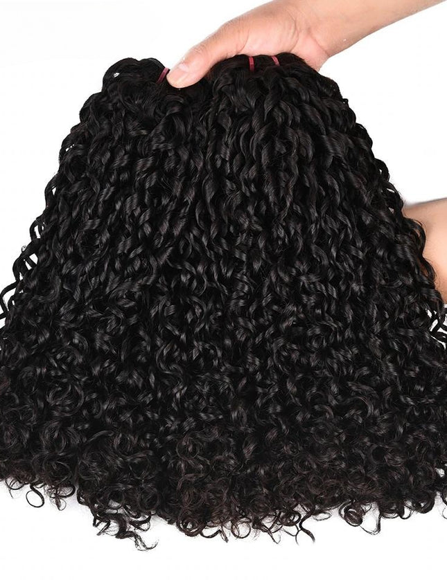 Funmi pixie curl Premium Donor Virgin Hair Bundle Double drown 1PC