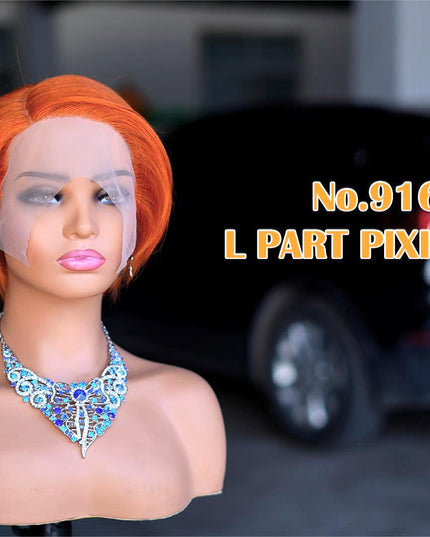 Pixie Cut Wig 13*4*1 lace part --9164---350#---pay 1 get 2
