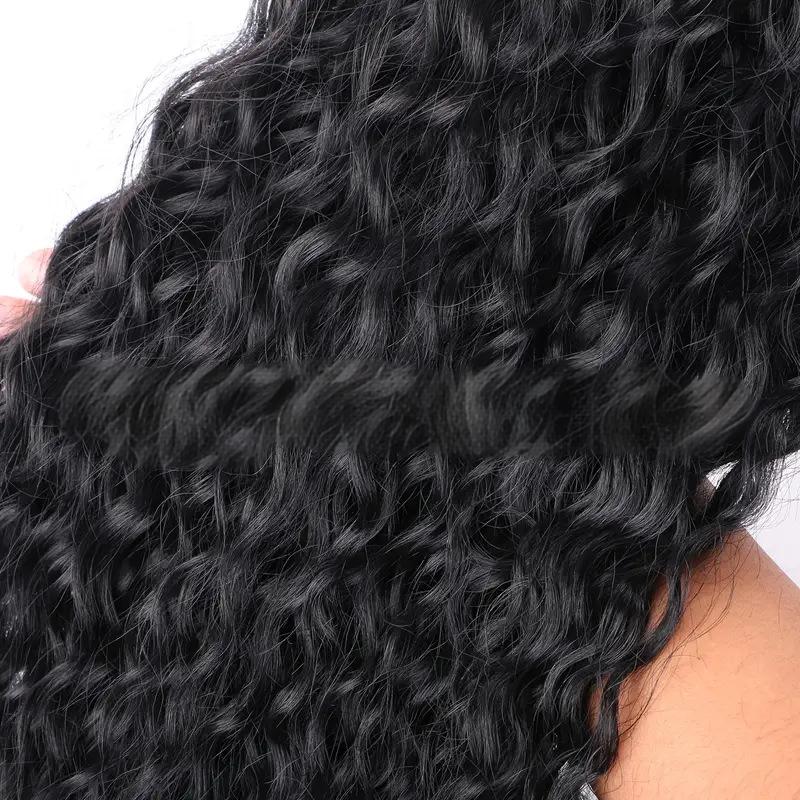 fiber deep wave hair weft eight-piece set 22-24-26 inches