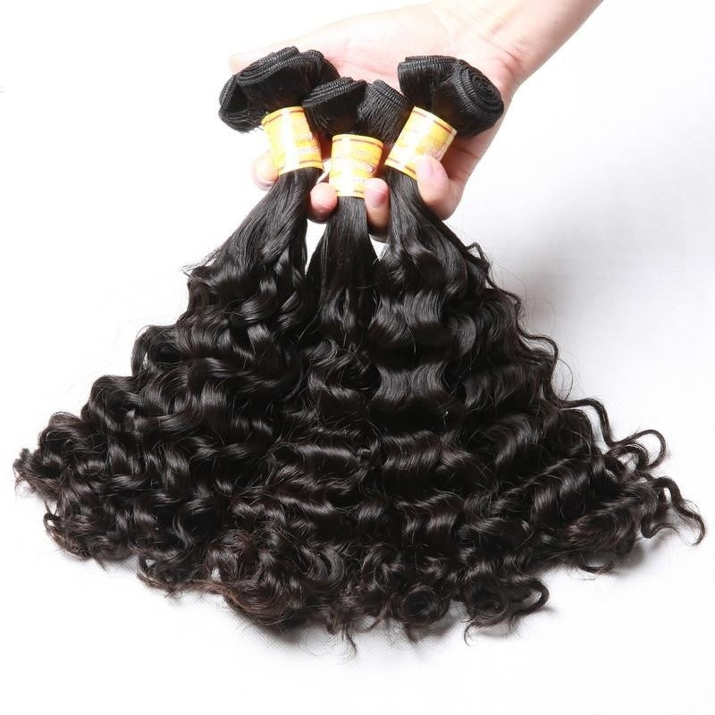 Funmi Amazing Curl Premium Donor Virgin Hair Bundle Double drown 1PC