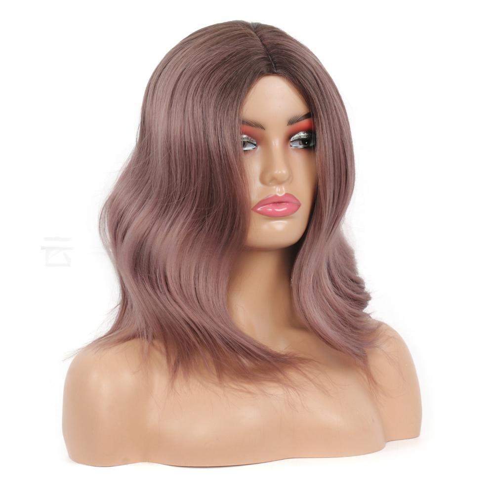 Fiber fashion women wig-1
