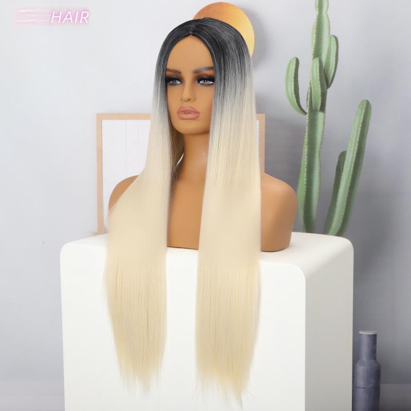 FIBER Wig, women's dyed headband, ombre blonde