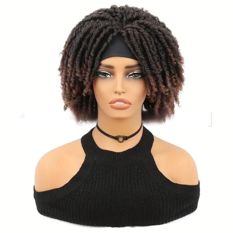 headband dread locks wig 6 inch-T30