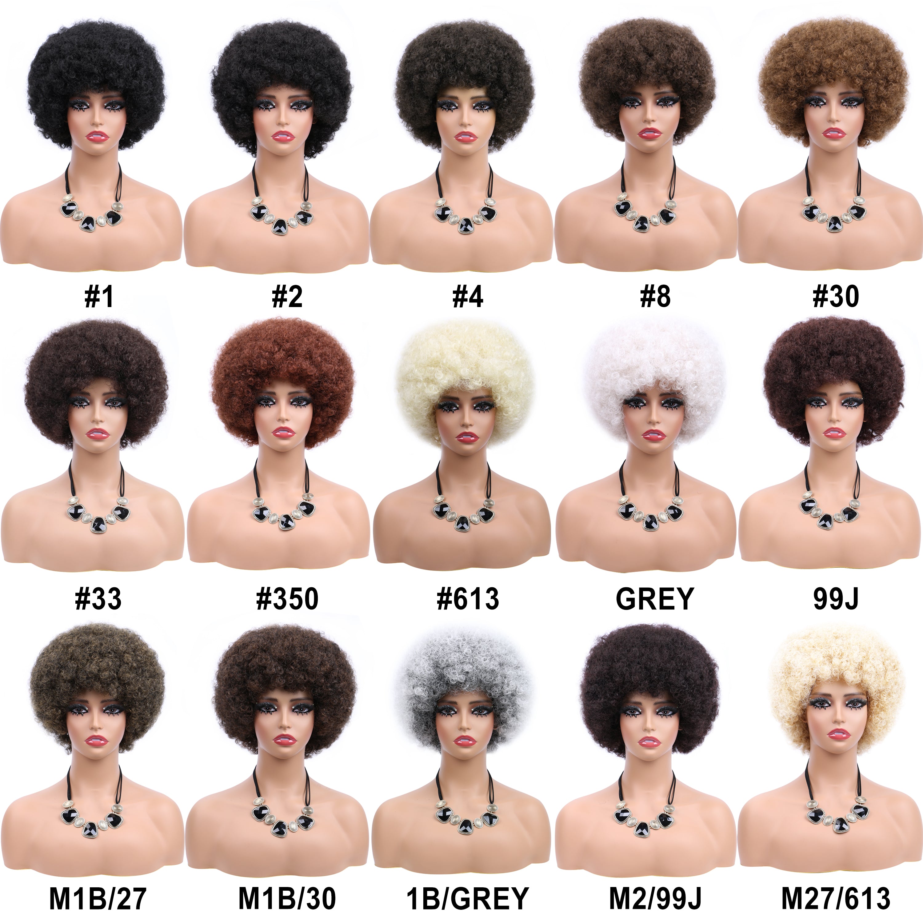 Short Caterpillar Fiber wig- M2/99j