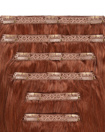 remy clip hair extensions-Color #33