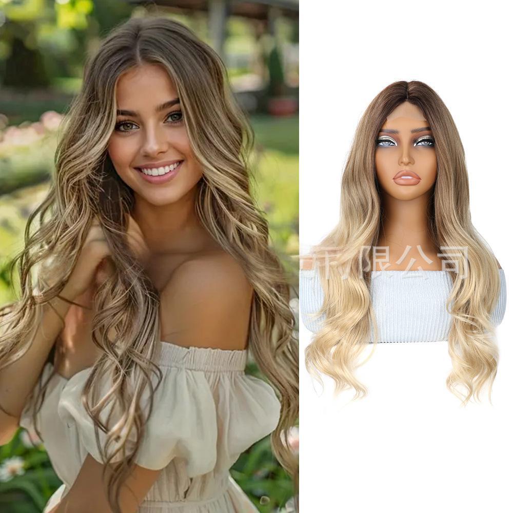 highlight big wave fiber wigs