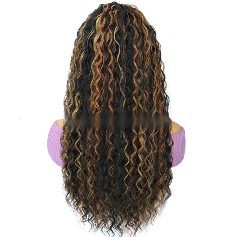 deep headband wig ice ribbon big wave corn perm fiber headband-6